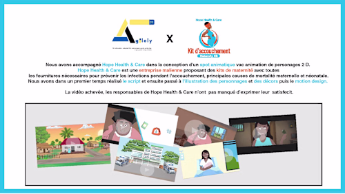 Motion design for Hope Health & Care