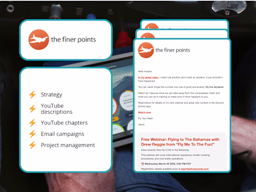 Take to the skies with efficient email communication