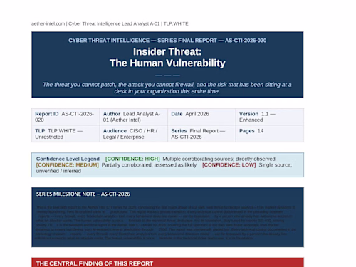 Behavioral analysis framework for insider