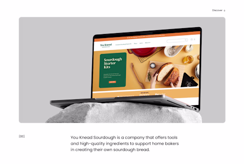 You Knead Sourdough | Website Re-design