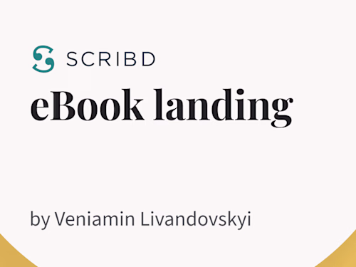 Landing page redesign