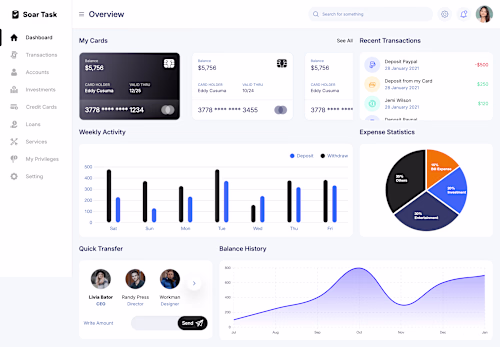 Next.js Admin Dashboard – Scalable