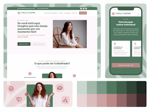 Brand Identity & Website | Psicóloga Letícia Azambuja