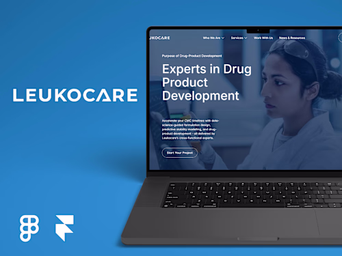 Leukocare Website Redesign and Development