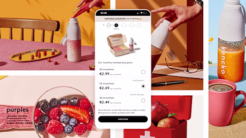 Kencko —  E-commerce subscription service for healthy smoothies.