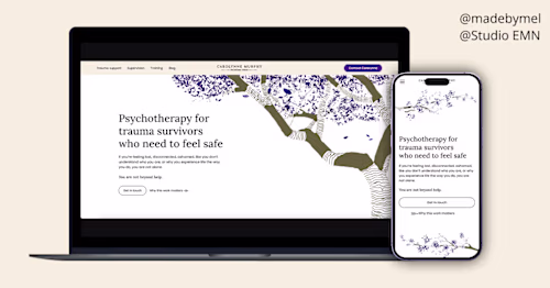 Website Redesign for Carolynee