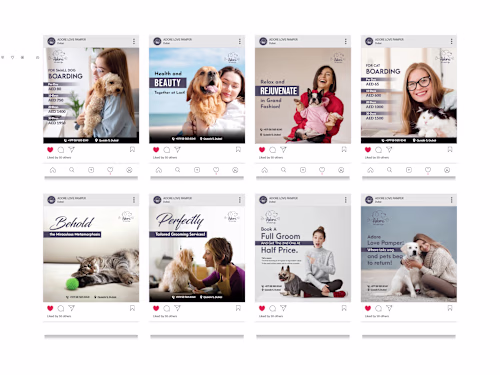 social media posting for pet