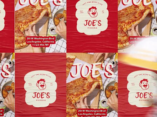 Joe's Pizzeria (Brand Identity)