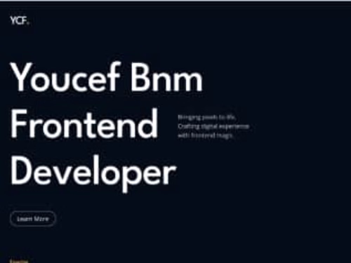 YCF DEV – Freelance Frontend Developer