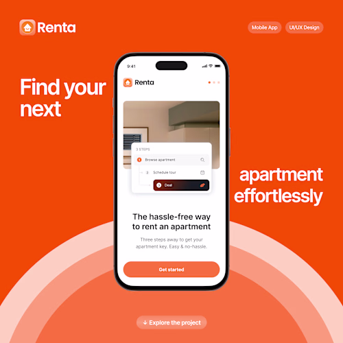 Renta - Apartment Rent App UI Kit