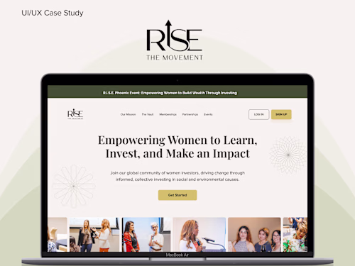 UX Case Study | Rise The Movement