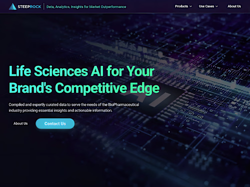 SteepRock - React & Chart & AI