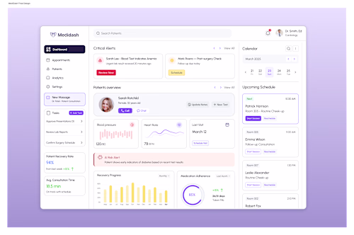 Sharing a concept made for a client in the medtech industry