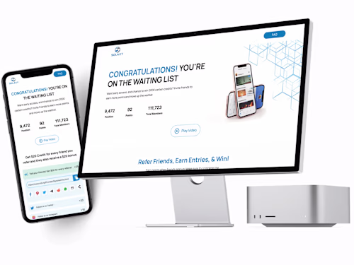 Solaxy Mobile App Landing Page