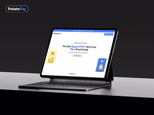 PotatoPay Framer Design and Development