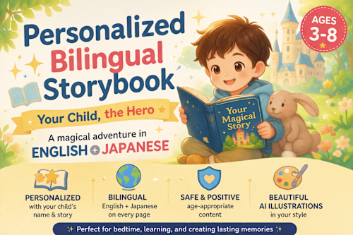 AI-Powered Bilingual Storybook Generation System