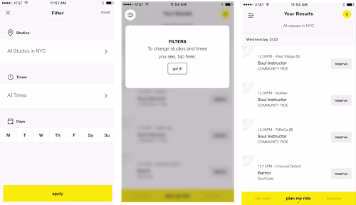 Product lead for SoulCycle iOS app