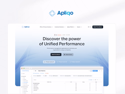 Apliqo Website Redesign & Migration