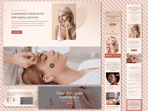 Botox – Cosmetology & Dermatology Website Design