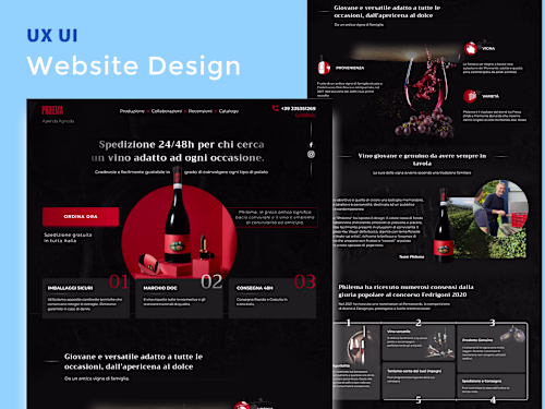 Custom online wine store 