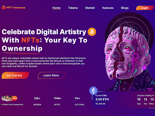 Nft Website design