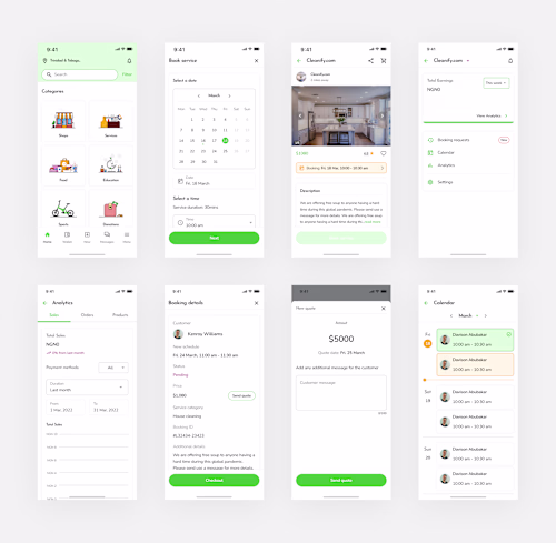 Redesigning a new service booking experience - LUHU