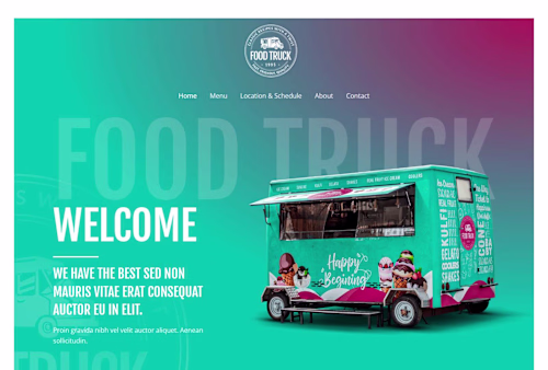 Food truck / Food website