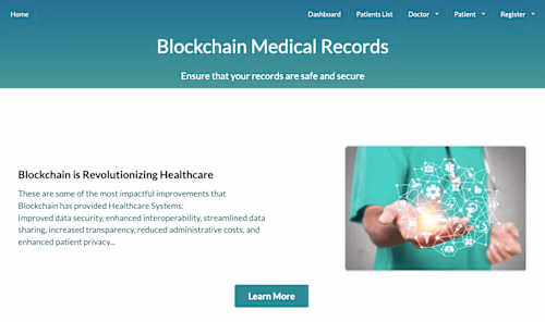 Electronic Health Records DApp
