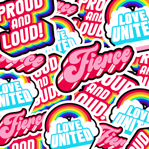 UpHouse Pride Stickers