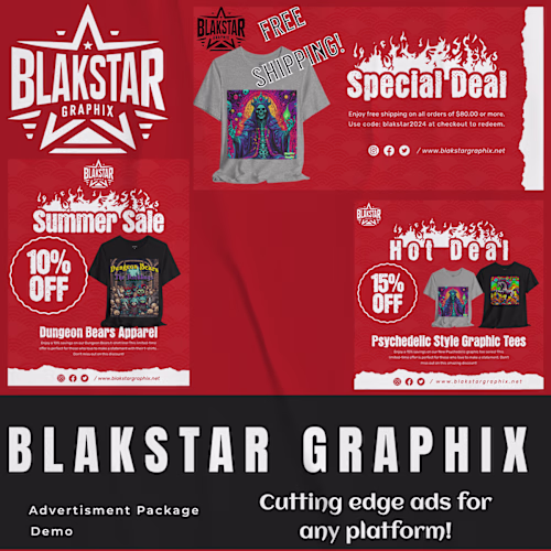 Brand Social Media Advertisement Package