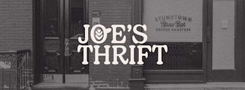 Joe's Thrift - Branding