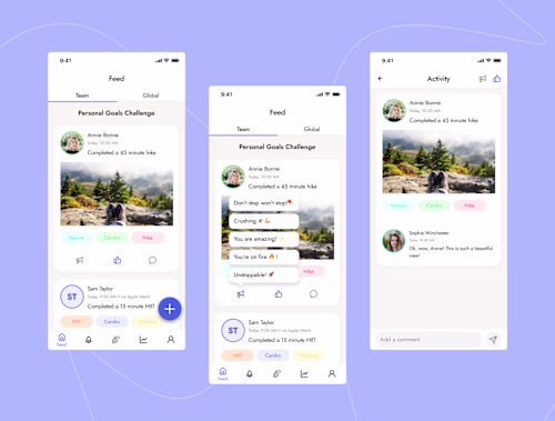 Trybe - App for corporate wellness and challenges