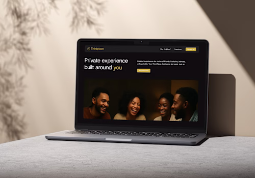 Modern Website Design for Thirdplace