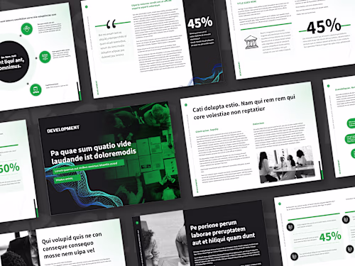 Great ideas deserve a great presentation. Shared a new slide...