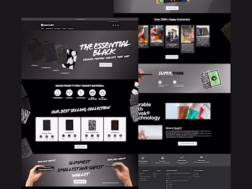 Paperwallet: Shopify E-Commerce Web Design