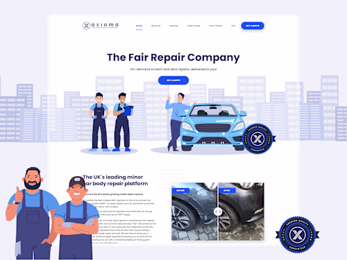 Axioma: Branding & Website design