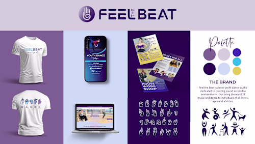 Feel the Beat Accessible Branding Work