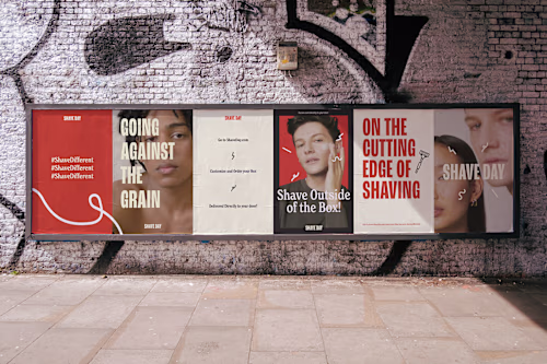 Brand & Packaging for Subscription Shave Kit