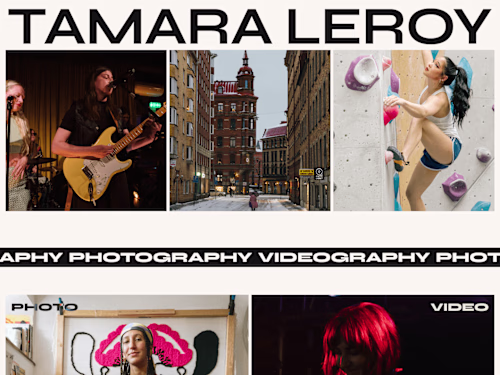 Tamara Leroy  - Porfolio Showcase