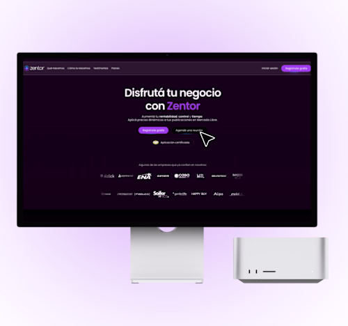 This Landing Page was made