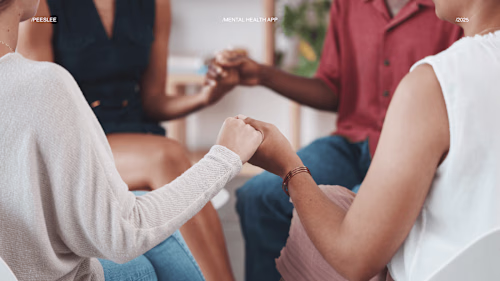 Peeslee | UI/UX Design Mental Health App