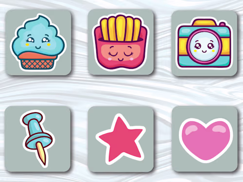 I will create badge, patch, label, and cute sticker design for …