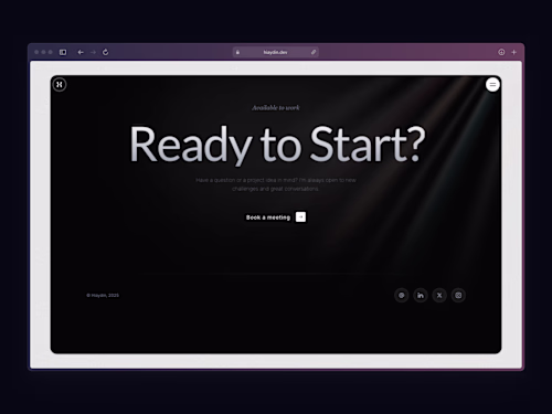 I've finally completed a portfolio project that’s been on my...