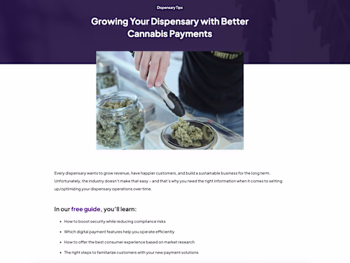 Dispensary Operations Optimization Guide
