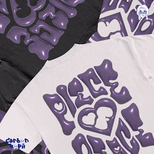 Graphic Tee Design #1 - Piece of Peace on Behance