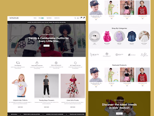 High-Converting E-commerce Store for WinzHub Client Requirem...