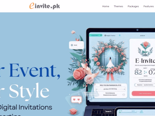 einvite.pk | Digital Invitation Online Invitation RSVP Qr Code