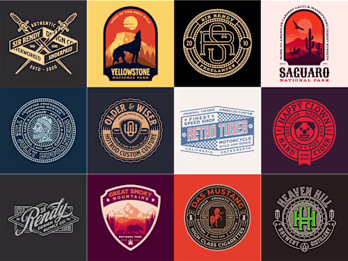 Vintage Logo & Badge Design