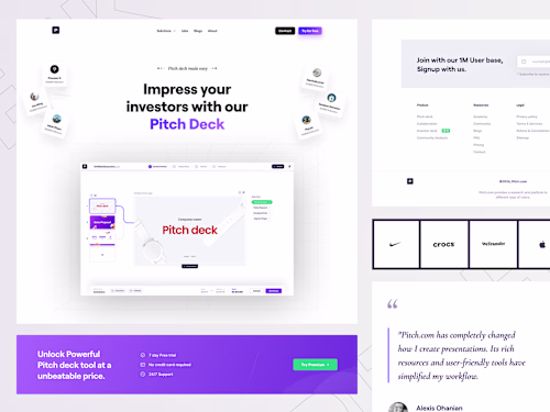 Landing Page Design for Vaiku's AI Platform