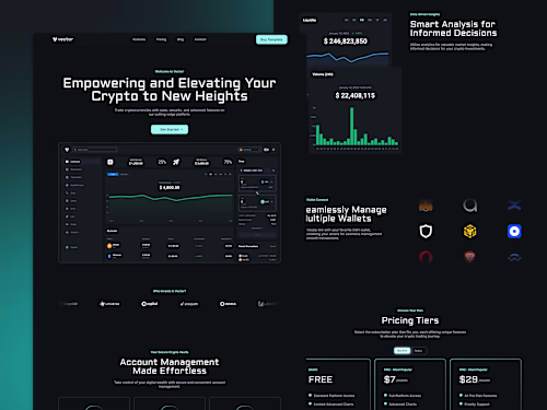 Vector - Framer SAAS Template